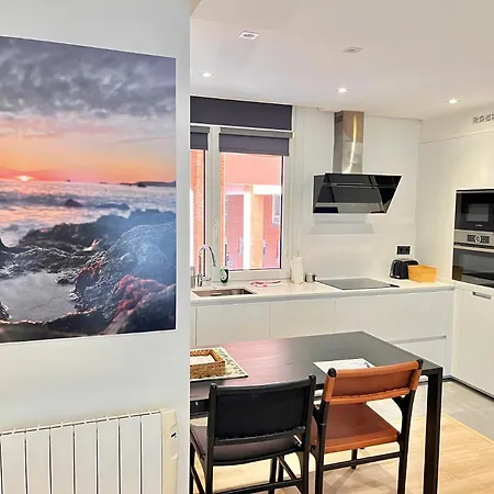 Small Lux Beachcity Long Stay Free Parking * Bilbao